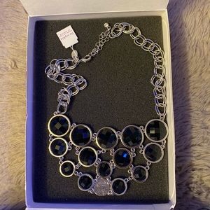 Beautiful Lia Sophia black necklace